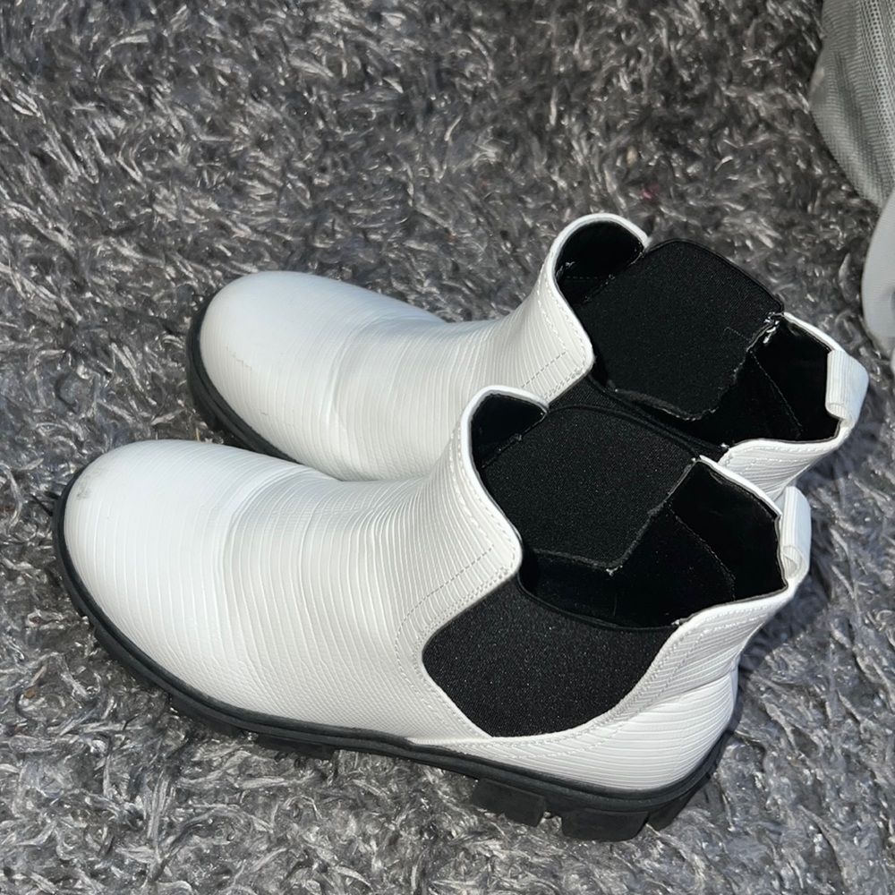 White boots